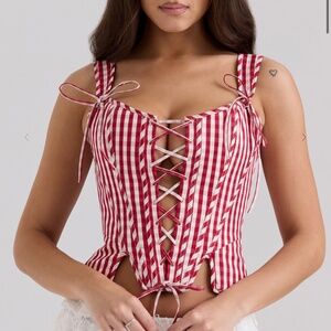 HOUSE OF CB CORSET TOP - SIZE M (WORN ONCE)